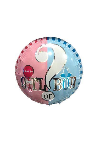PartAntalya Gender Reveal Foil Balloon 1 Piece Girl Or Boy