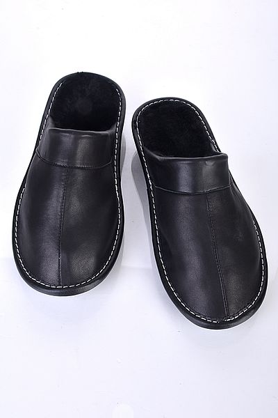 fubileather Ανδρικές παντόφλες από γνήσιο δέρμα