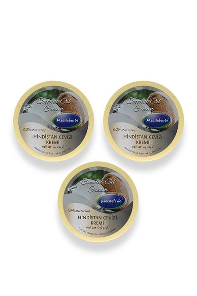 Mecitefendi Coconut Cream - 200 ml x 3 Pieces