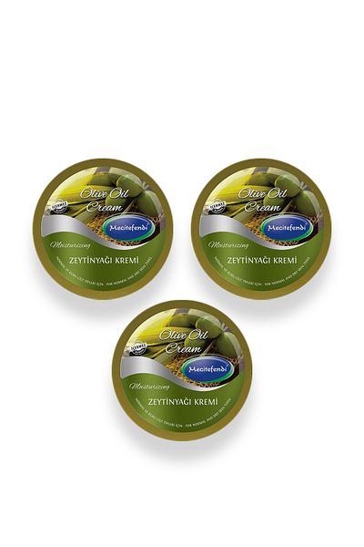 Mecitefendi Olive Oil Cream - 200 Ml, 3 PCS