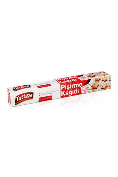 Tuttaze Hazır Kesilmiş Pişirme Kağıdı 16 lı