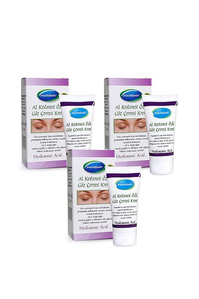 Mecitefendi Eye Contour Cream with Horse Chestnut Extract Set of 3