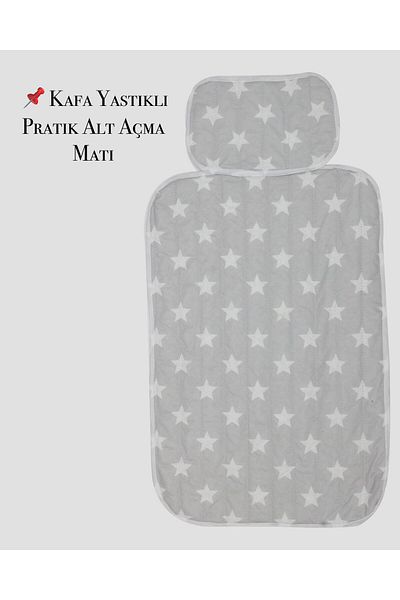 MorBebe Practical Diaper Changing Mat Cushion Diaper Changing Pad Care Cover Gray yzr1