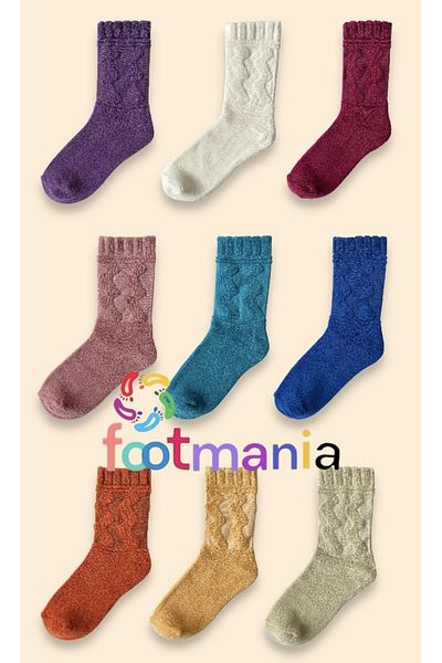 footmania Комплект от 5 чифта дамски термо бамбукови чорапи с шарки (ИЗКЛЮЧИТЕЛНО ДЕБЕЛИ)