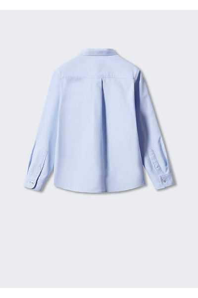 MANGO Kids Tricou Albastru Pentru Copii