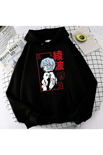 Touz Anime Neon Genesis EvangelionOversize Hoodie