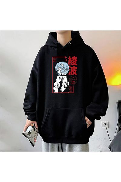 Touz Anime Neon Genesis EvangelionOversize Hoodie
