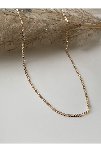 Freyja Aksesuar Figaro Gold Kolye Xuping No:1 18k Gold