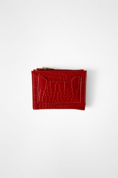 Yuka Atelier Noona Snake Patterned Faux Leather Wallet