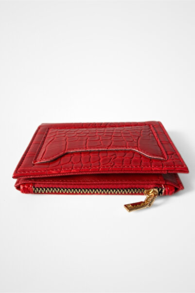 Yuka Atelier Noona Yılan Desenli Suni Deri Cüzdan