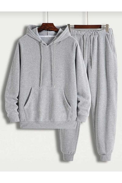 Elvino Σετ φόρμας Unisex Oversize με κουκούλα