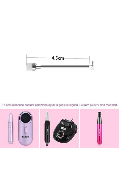 SONREYON Nail Cleaning Brush for Nail File Machine
