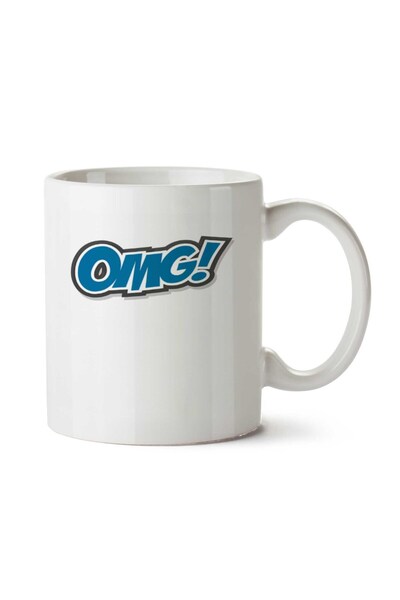 ART HEDİYE Basica OMG.png Two Sided Printed Mug