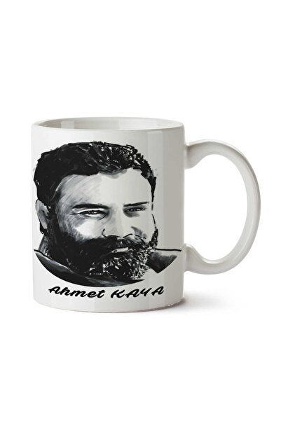 ART HEDİYE Ahmet KAYA iki Tarafı Baskılı Kupa Bardak