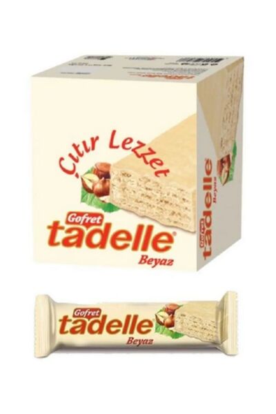 Tadelle Beyaz Gofret 33gr 24 Adet
