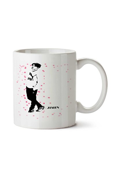 ART HEDİYE Bagtan Boys Army Jimin.png Two Sided Printed Mug