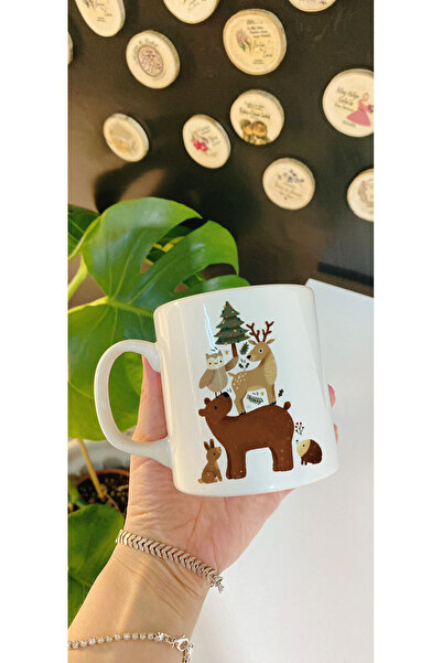 Pantoworks Yeni Yıl Temalı Kupa Bardak