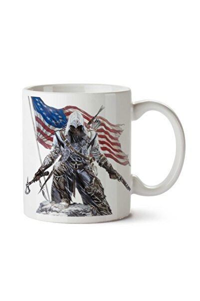 ART HEDİYE كوب Assassins Creed 2 مطبوع على الجانبين