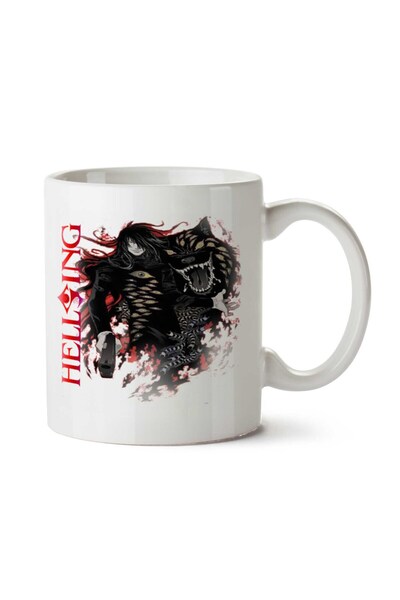 ART HEDİYE Alucard in Black Two Sided Printed Mug