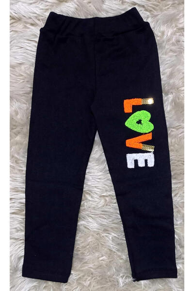 krm kerem bebe Written Children's Winter Lycra Flexible Thermal Tights