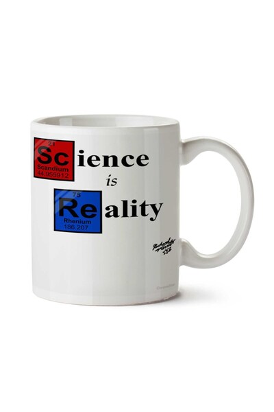 ART HEDİYE Science Truth Two Sided Printed Mug