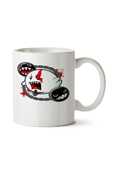 ART HEDİYE كوب مطبوع على الجانبين من بومب