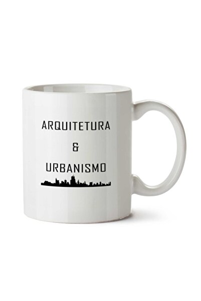 ART HEDİYE كوب Arquitetura مطبوع على الجانبين