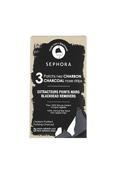SEPHORA COLLECTION Charcoal Nose Patches 3 - Burun Bandı Seti