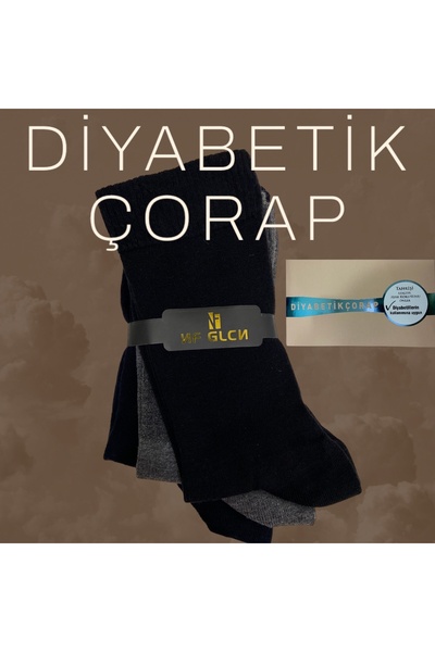 NF GLCN Diabetic Men's Socks 3-Pack