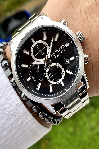 Ferrucci Function All Functions Active Men's Wristwatch + Bracelet Gift