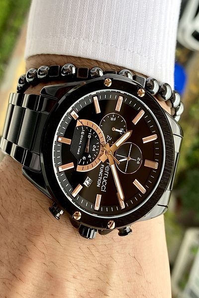 Ferrucci Function All Functions Active Men's Wristwatch + Bracelet Gift