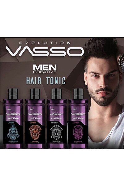 Vasso Men Tribes Cabaguil Kuru Ve Yıpranmış Saçlar Için Nemlendirici Saç Toniği 260 ml
