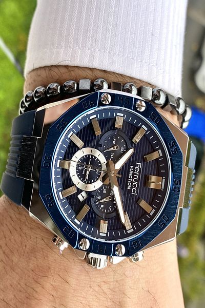 Ferrucci Function All Functions Active Men's Wristwatch + Bracelet Gift