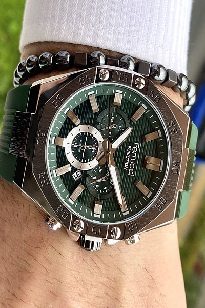 Ferrucci Function All Functions Active Men's Wristwatch + Bracelet Gift