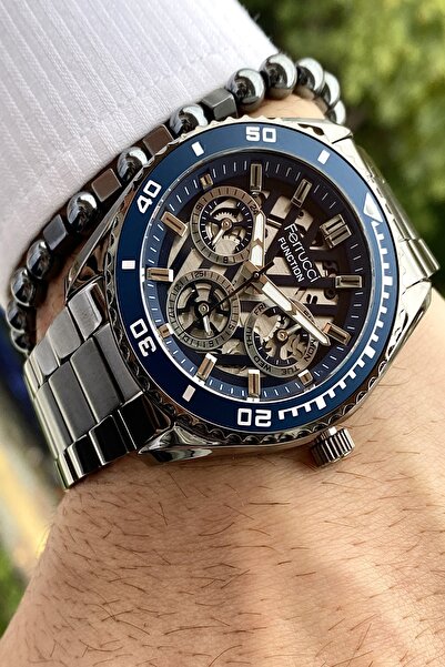 Ferrucci Functıon Tüm Fonksiyonları Aktif Erkek Kol Saati+Bileklik Hediyeli