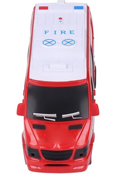 Need Ctoy Kumandalı Işıklı Kırmızı İtfaiye Minübüsü 1:32