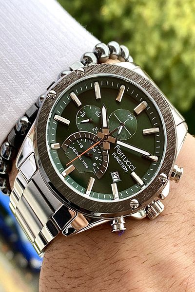 Ferrucci Function All Functions Active Men's Wristwatch + Bracelet Gift