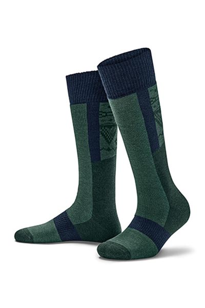 MEM SOCKS Комплект от 2 вълнени термо чорапи до коляното RWS