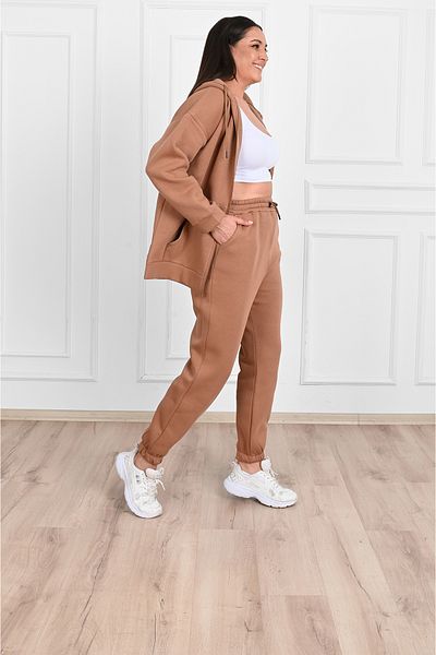 C&C OKULCUNUZ CC STORE Γυναικείο Σετ ράστερ με 3 κλωστές διπλό συν μέγεθος