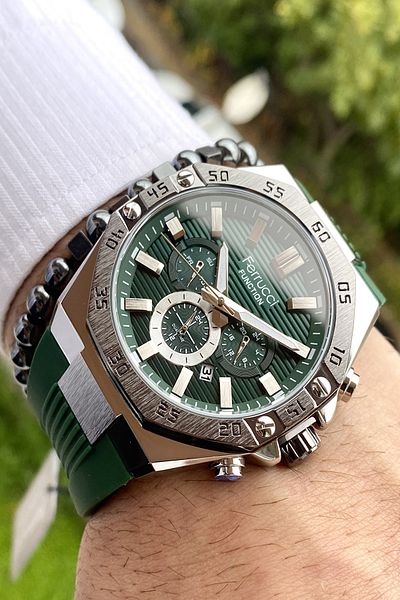 Ferrucci Function All Functions Active Men's Wristwatch + Bracelet Gift