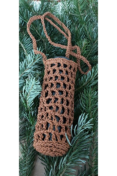 HAVİSA KİDS Matara Suluk Termos Taşımak Için El Örgüsü Mini Çanta