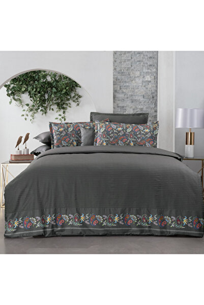Sarev Tyrol Cotton Satin Double Duvet Cover Set