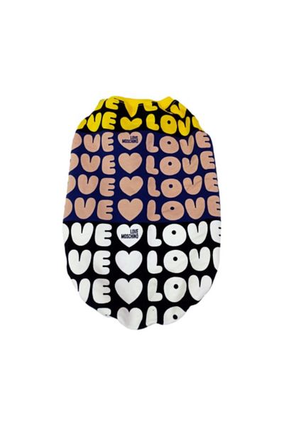 Gobo Medium and Large Breed Love Patterned Dog Apparel Dress