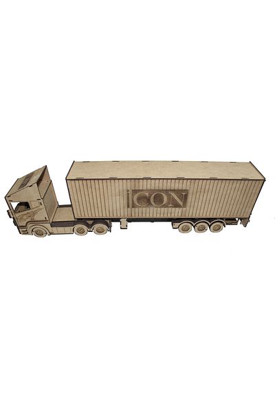 Cata New Year (Christmas) Christmas Special Decorative Scania Miniature Truck Puzzle