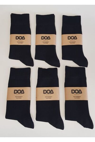 doashop Doa Organik Pamuklu Rich Erkek Soket Çorap - 6'lı