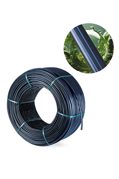 TBMPLASTİK TBM Plastik Deliksiz - Düz - Taşıyıcı - Kangal - Kör Damlama Borusu - 20mm - 1,2mm - 300 metre