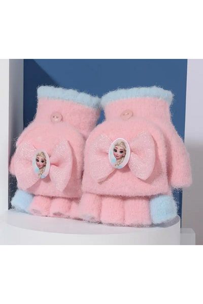 BATALLI Elsa frozen wool knitwear gloves 3-6 years
