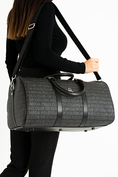 YOGII Model Arles Geanta de mana si umar Geanta de voiaj Geanta de mana Valisa cu mai multe compartimente Piele artificiala impermeabila