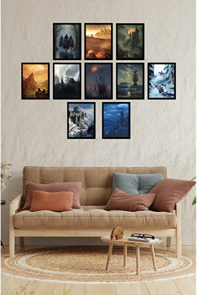 kutuTR Notpa Dizilerin Efektli Sahneleri Yolculuk Dağlar Ve Deniz Serisi 10'l...