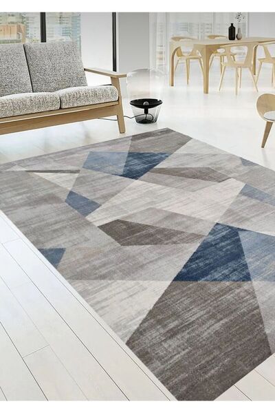 Mutlu Çeyiz SÜNGERSİZ Lastikli Kaymaz Yıkanabilir Halı Örtüsü MC113